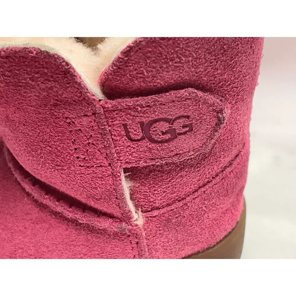 UGG AUSTRALIA TODDLER BOOTS SZ.02/03 S/N10960891 Baby Girl Pink Ugg